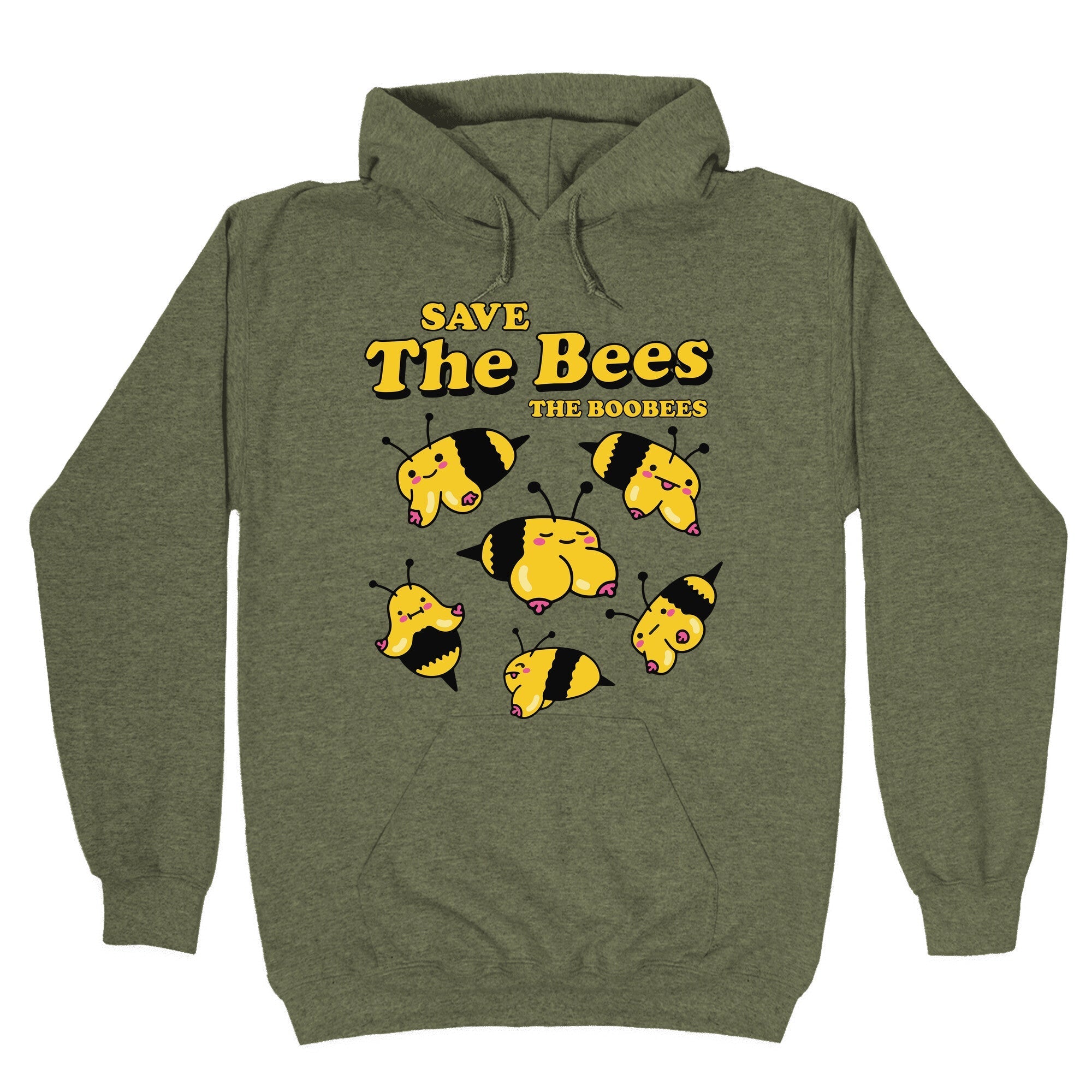 Save The Bees Boobees Hoodie