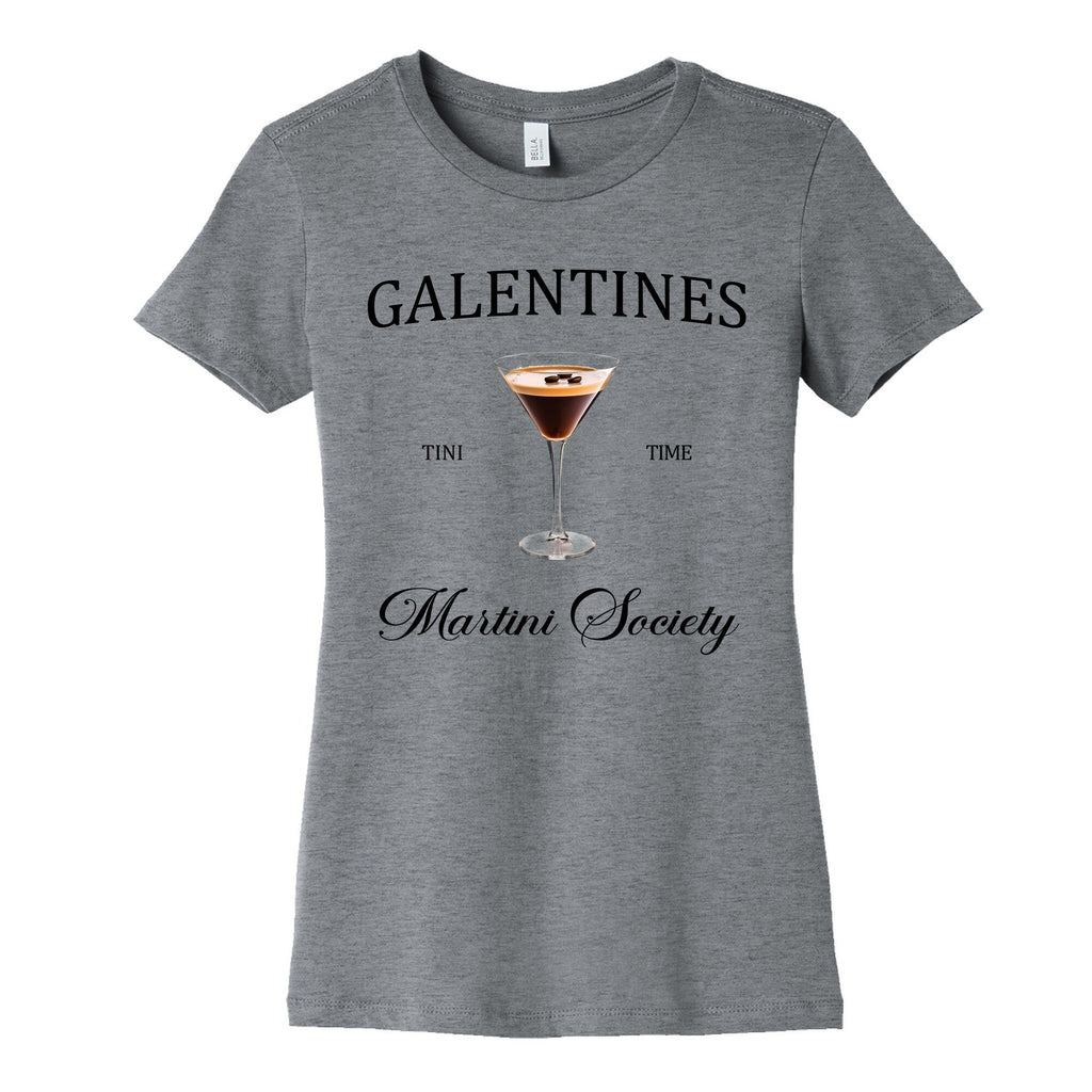 Galentines Tini Time Womens Cotton Tee