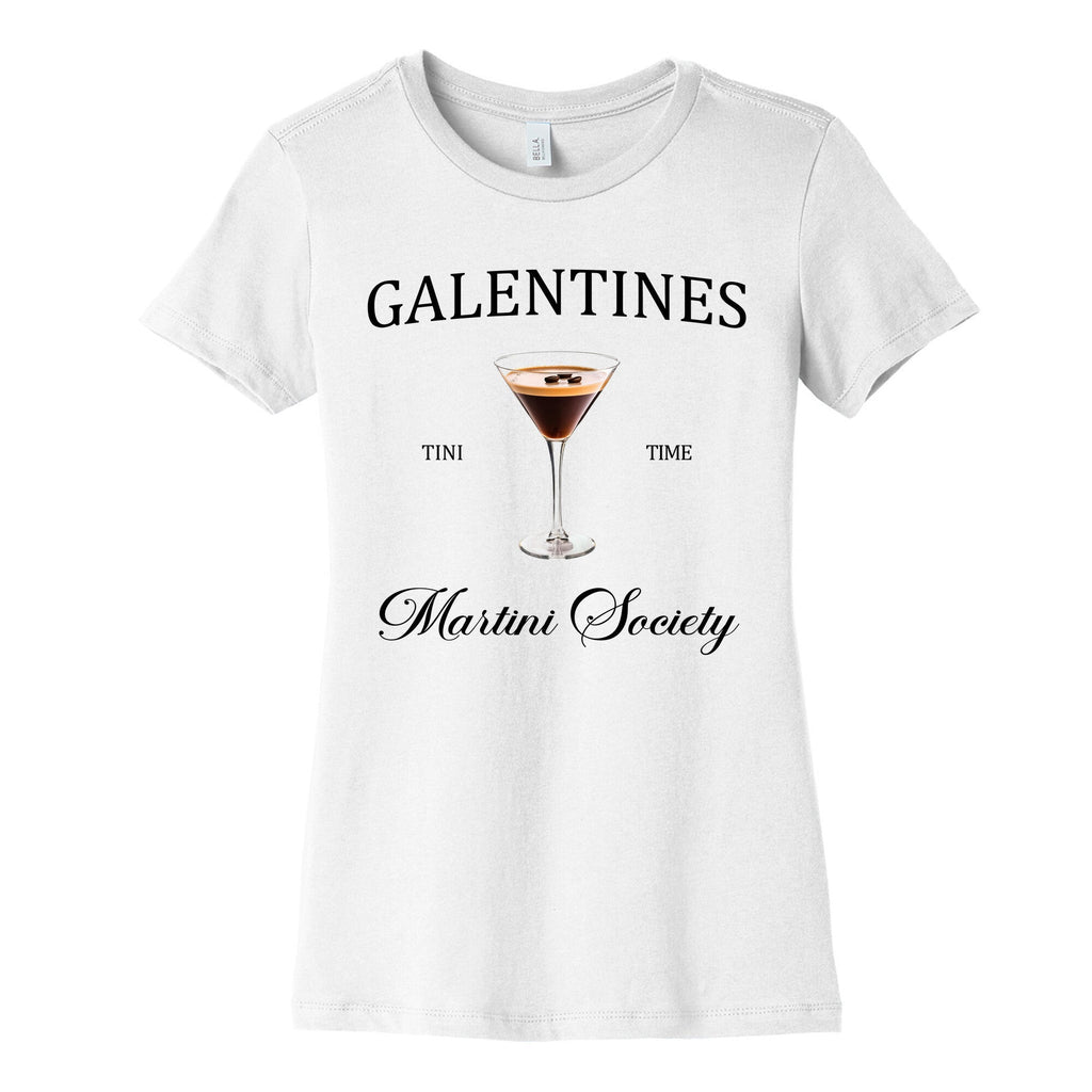 Galentines Tini Time Womens Cotton Tee