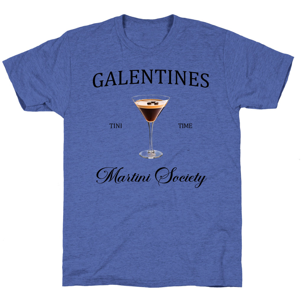 Galentines Tini Time Unisex Triblend Tee
