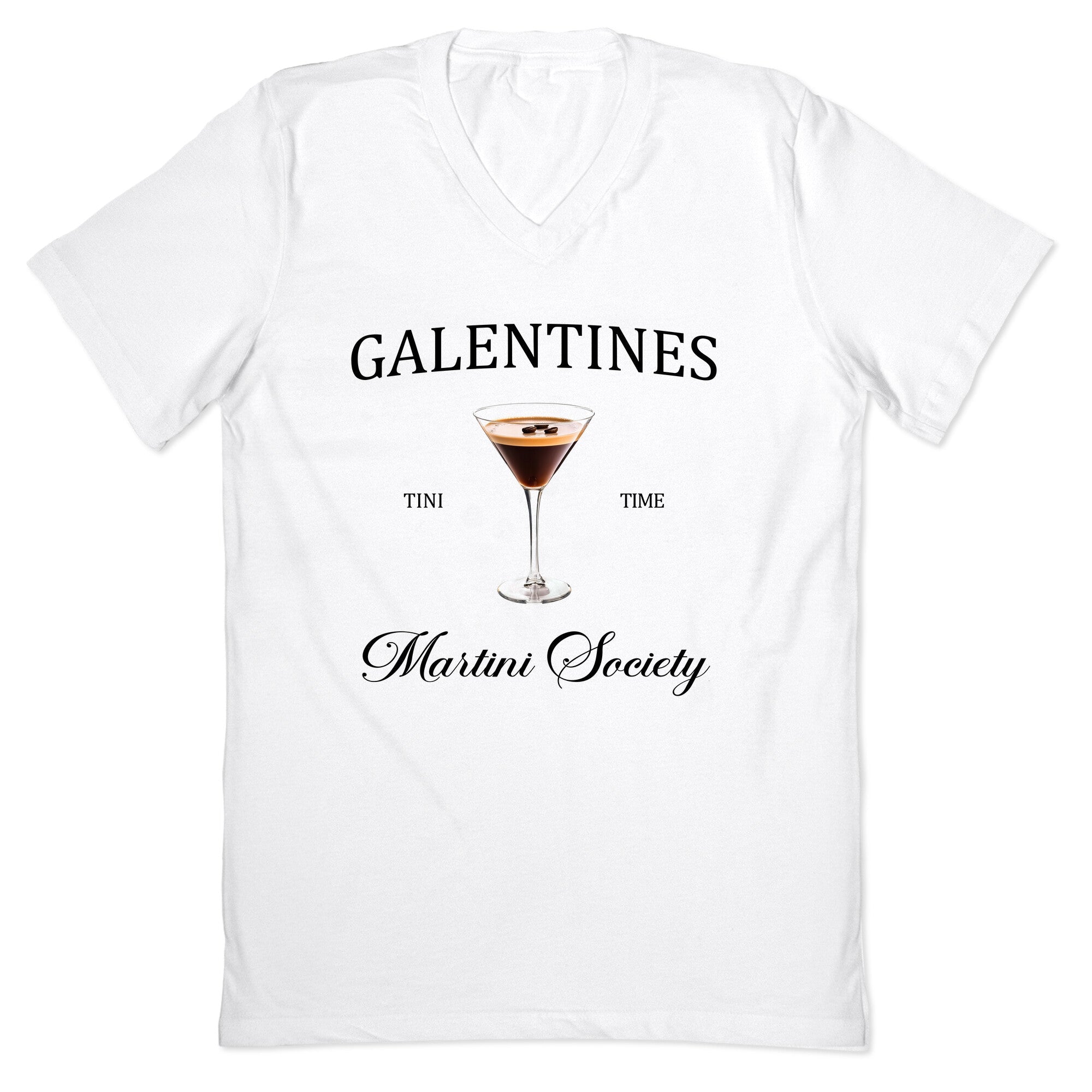 Galentines Tini Time V-Neck