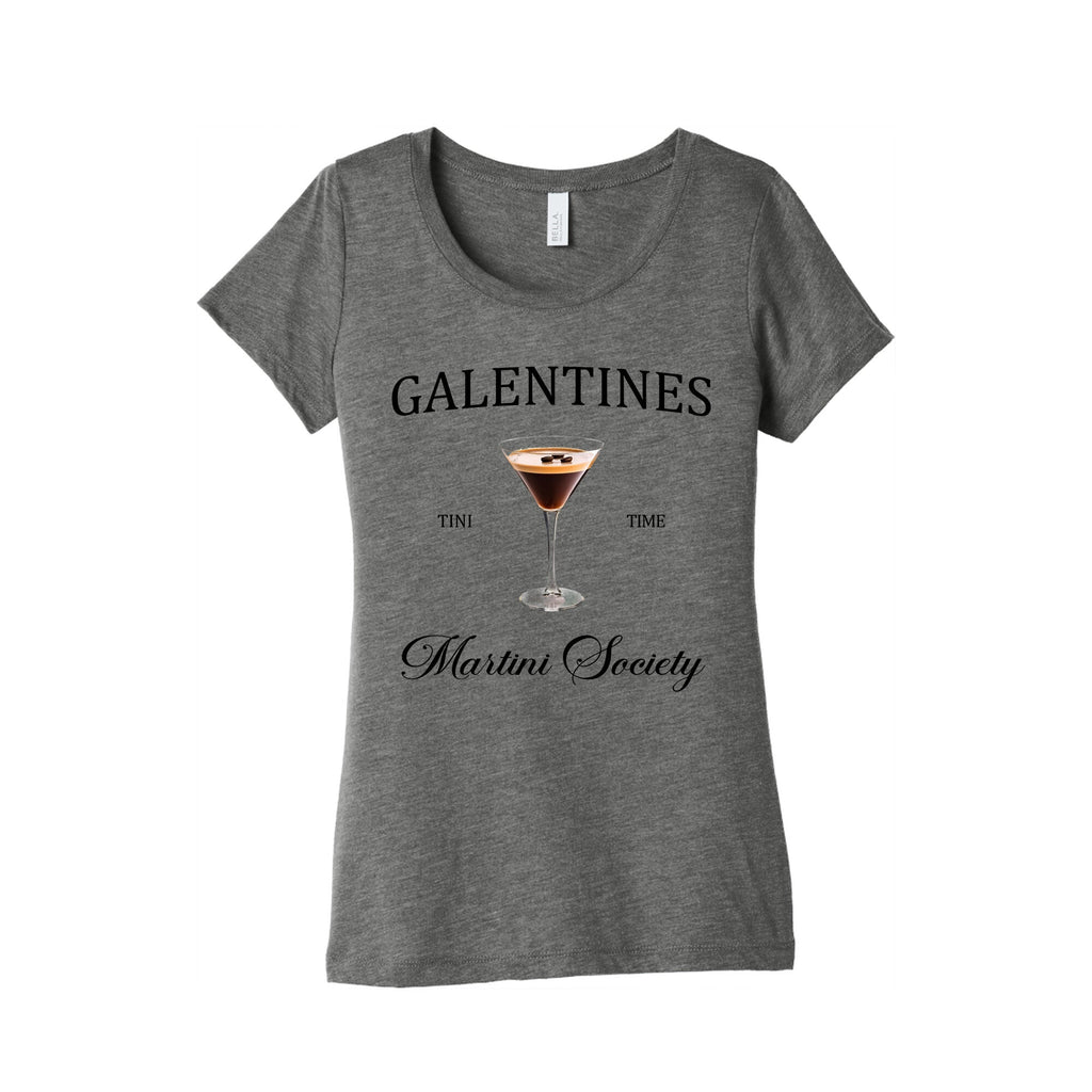 Galentines Tini Time Womens Triblend Tee