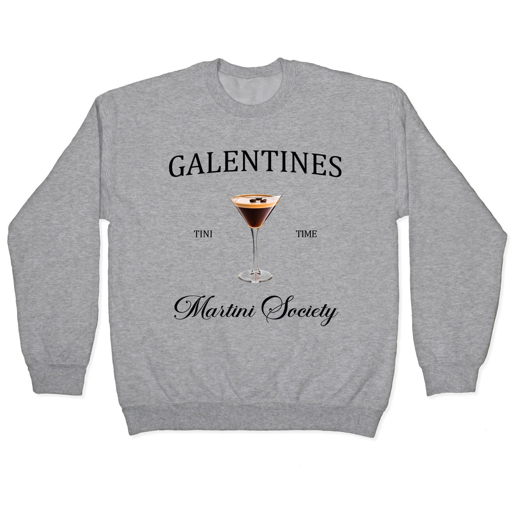 Galentines Tini Time Crewneck Sweatshirt