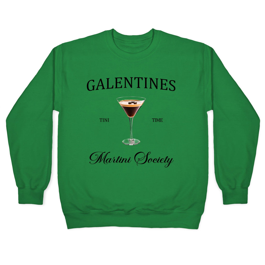 Galentines Tini Time Crewneck Sweatshirt