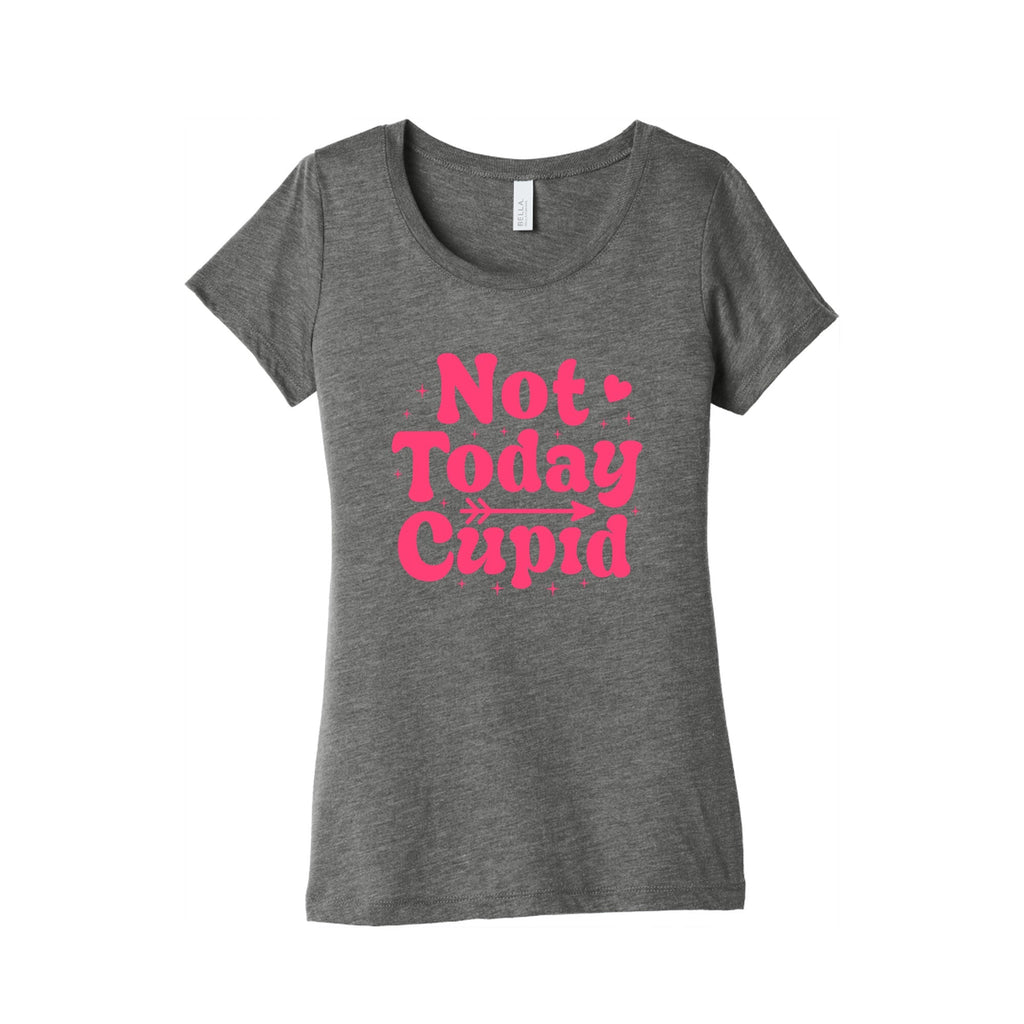Not Today Cupid Womens Triblend Tee