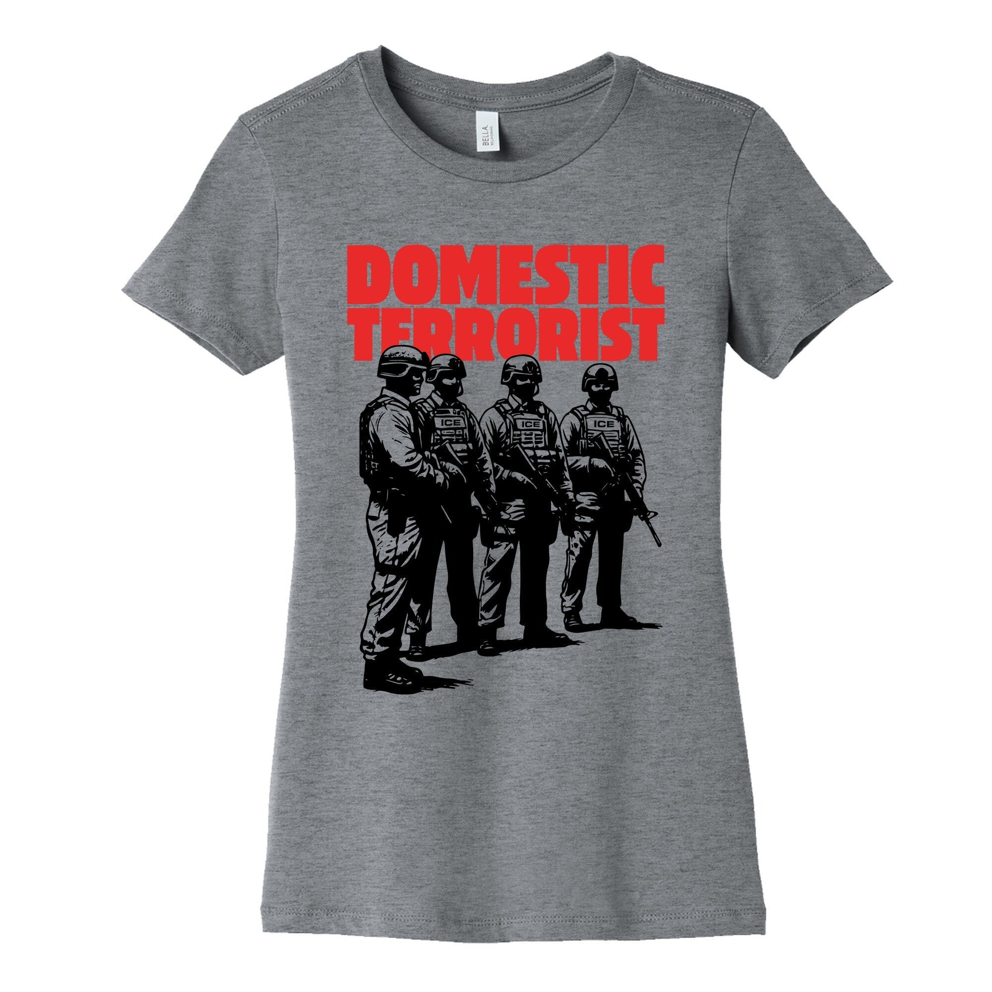 Domestic Terrorist Womens Cotton Tee