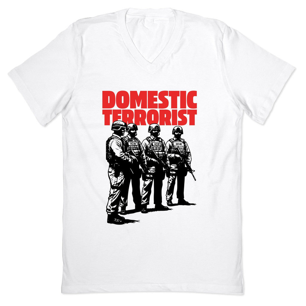 Domestic Terrorist V-Neck