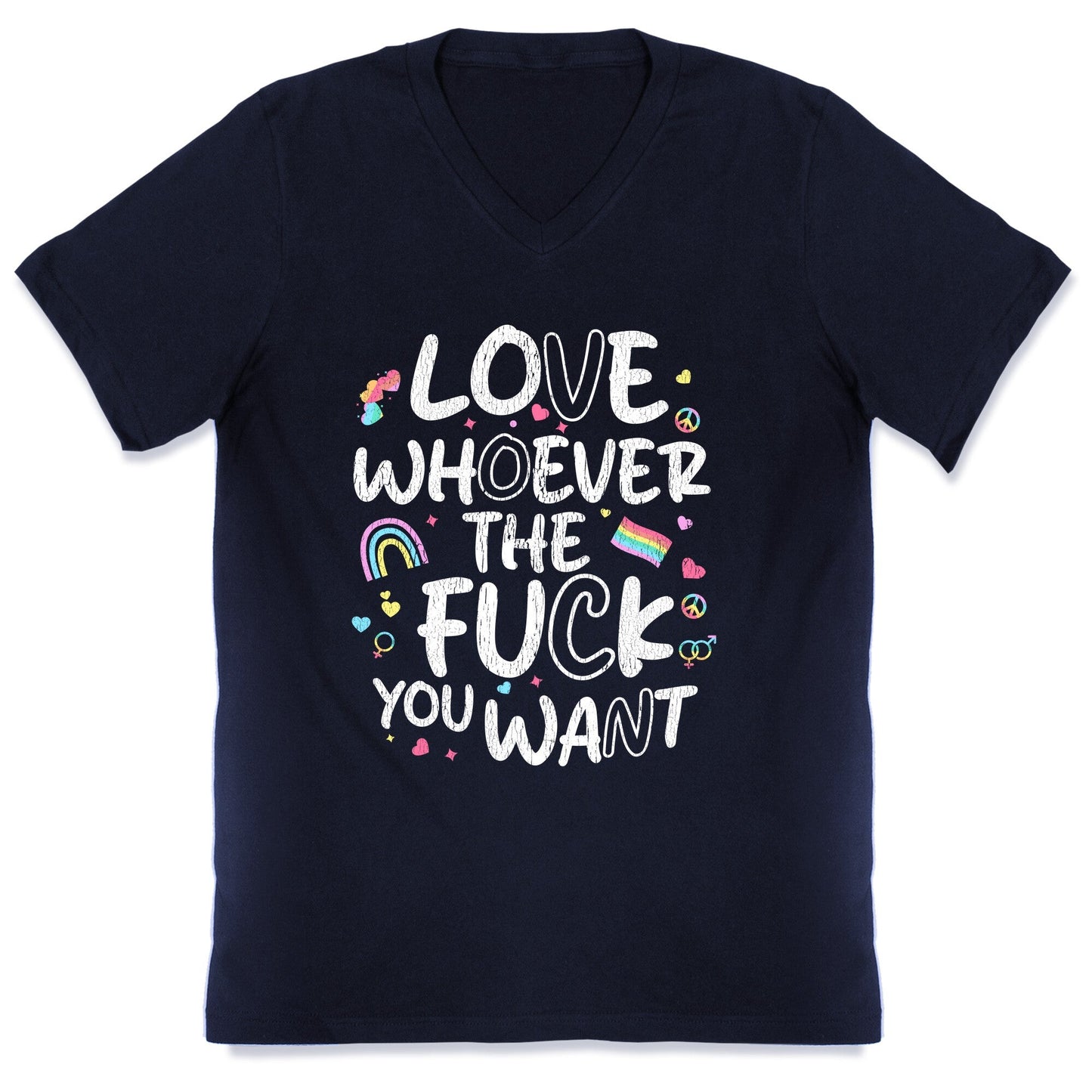 Love Whoever The Fuck You Want V-Neck