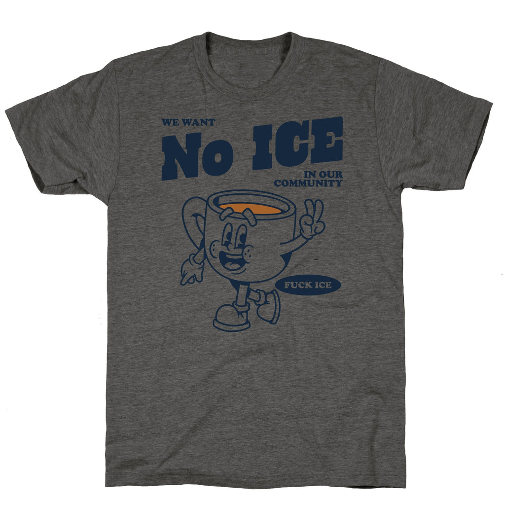 No ICE Unisex Triblend Tee