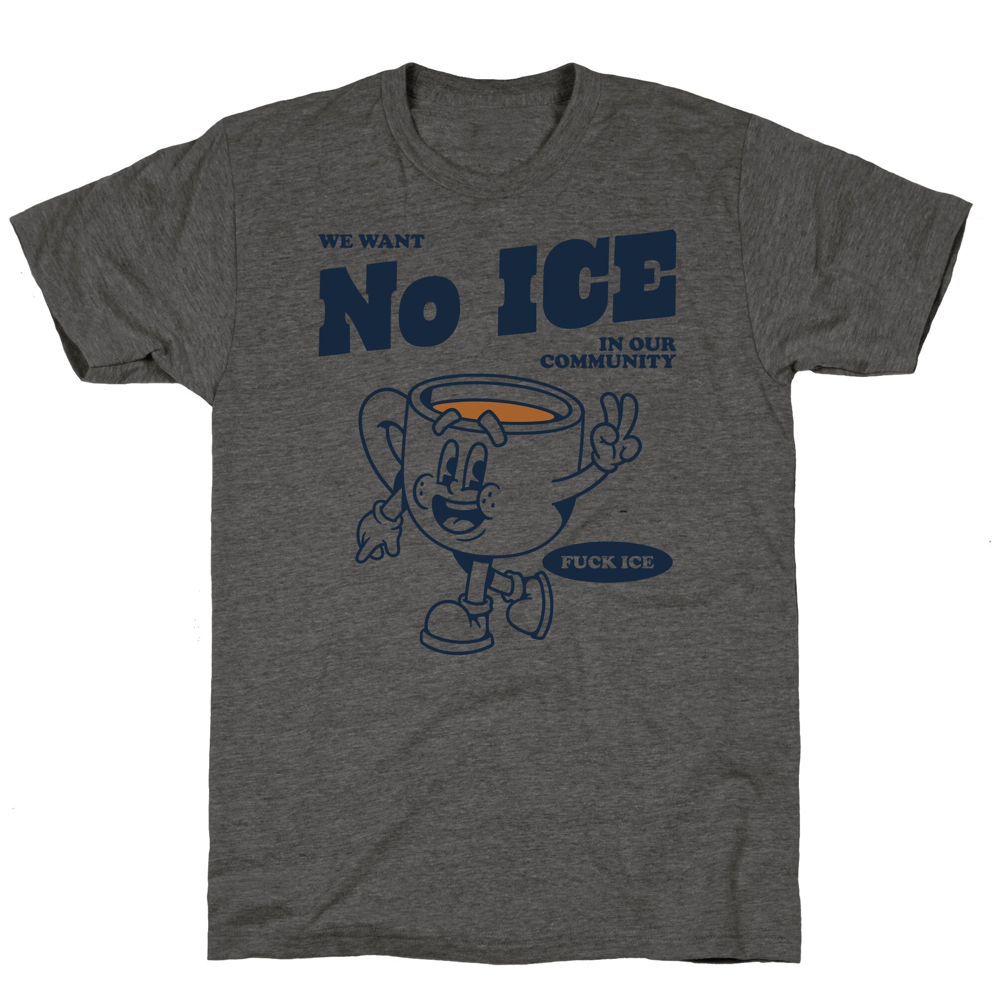 No ICE Unisex Triblend Tee