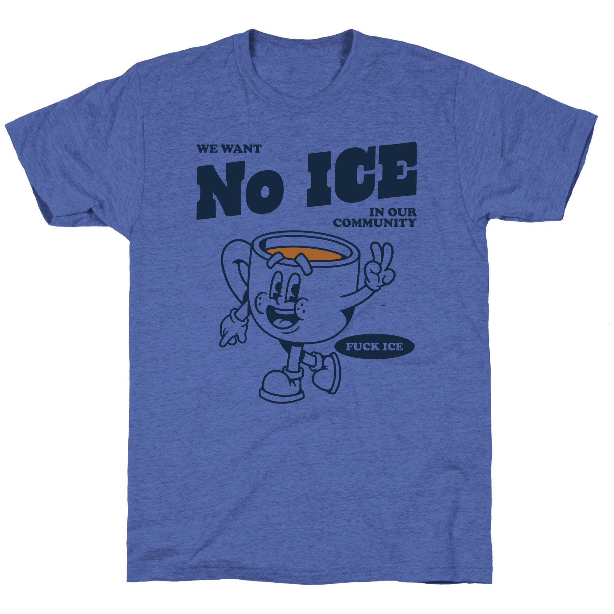 No ICE Unisex Triblend Tee