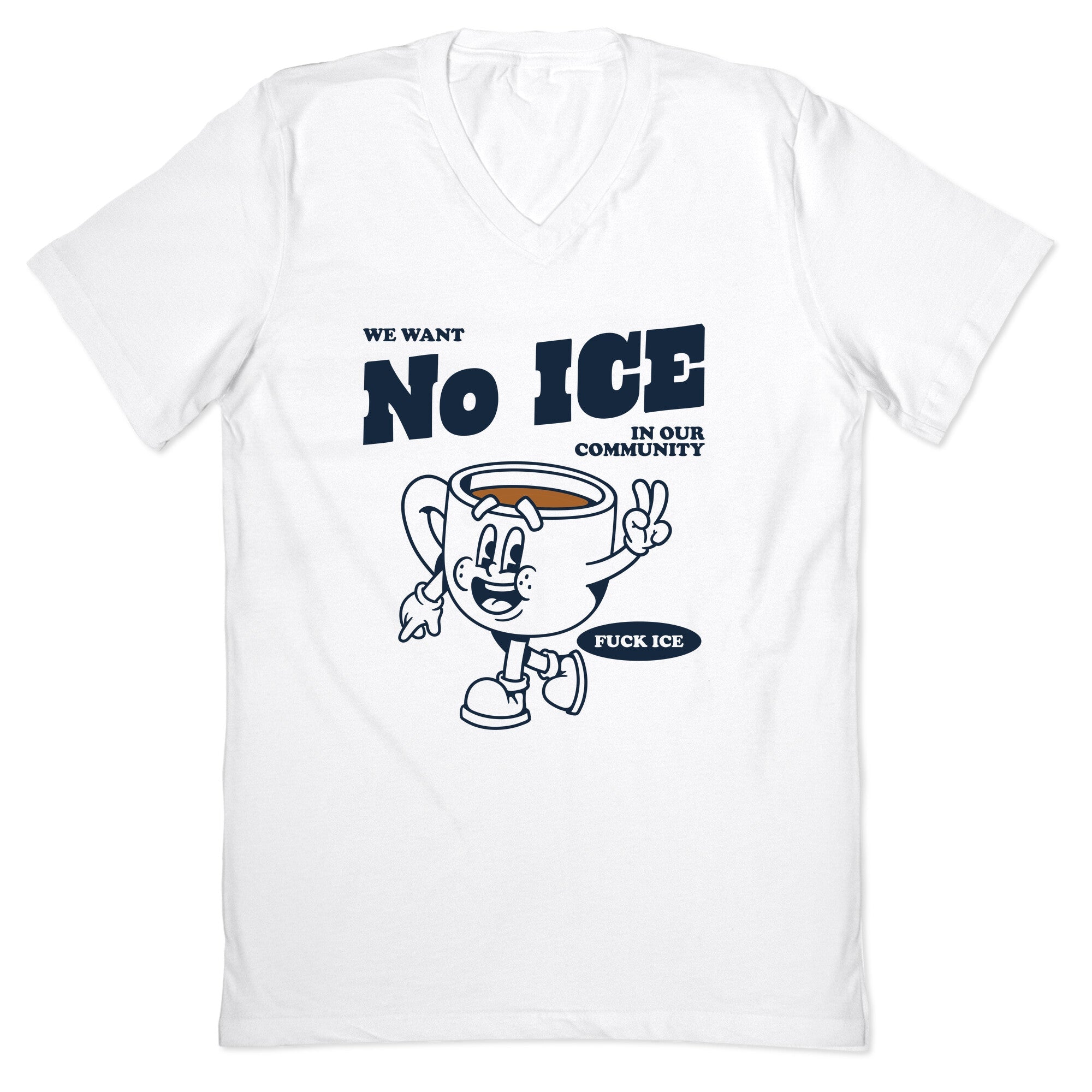 No ICE V-Neck