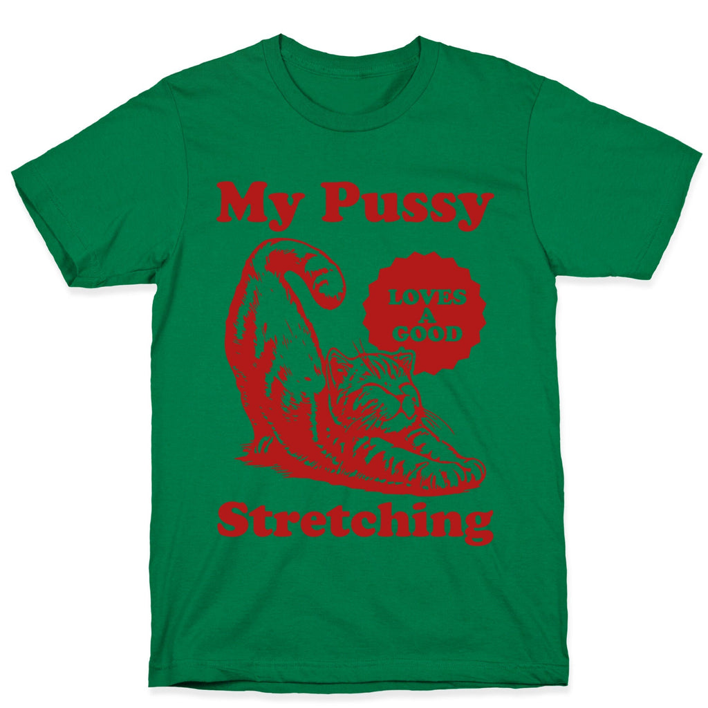 My Pussy Loves A Good Stretching T-Shirt