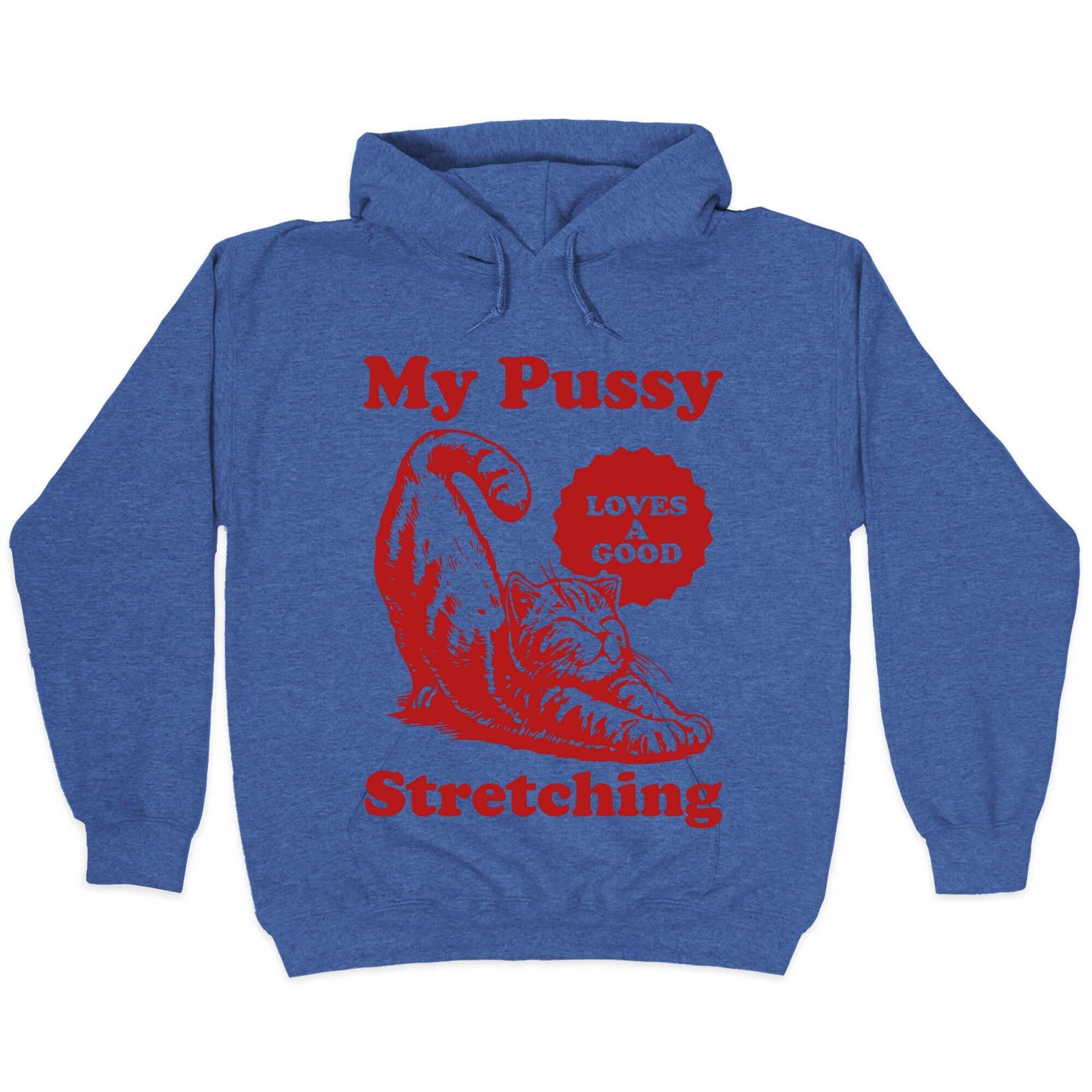My Pussy Loves A Good Stretching Hoodie
