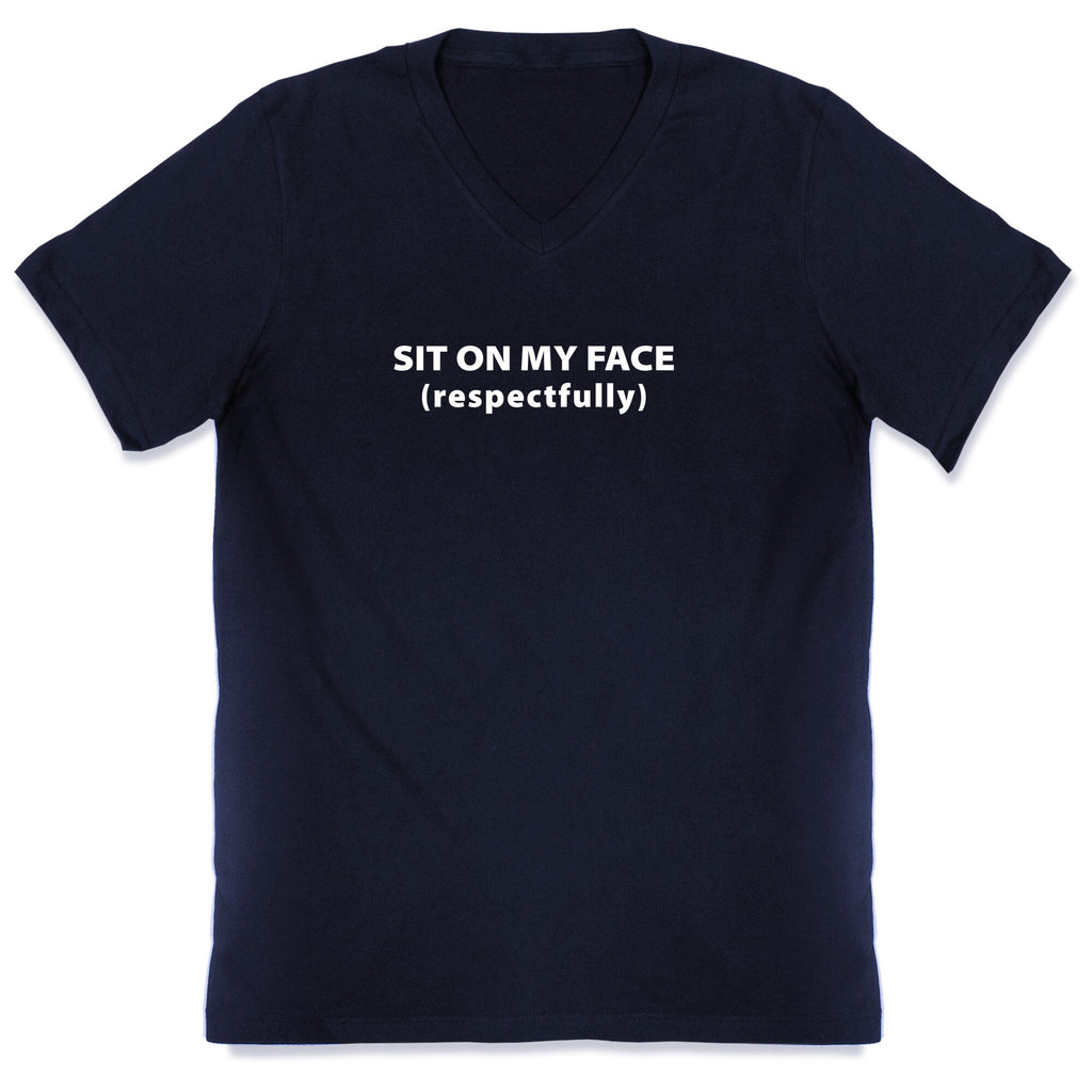 Sit On My Face V-Neck