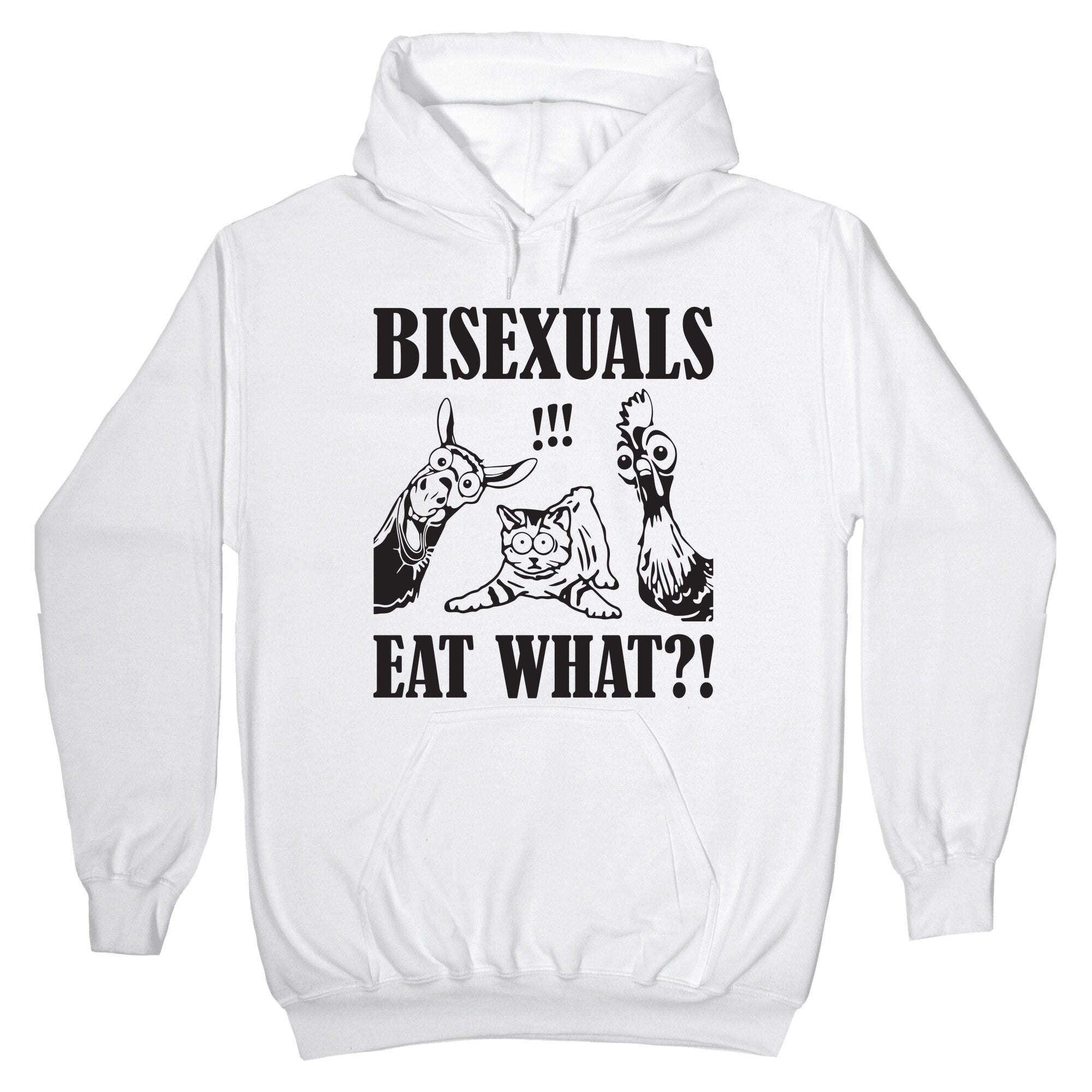 Bisexuals Eat What?! Hoodie