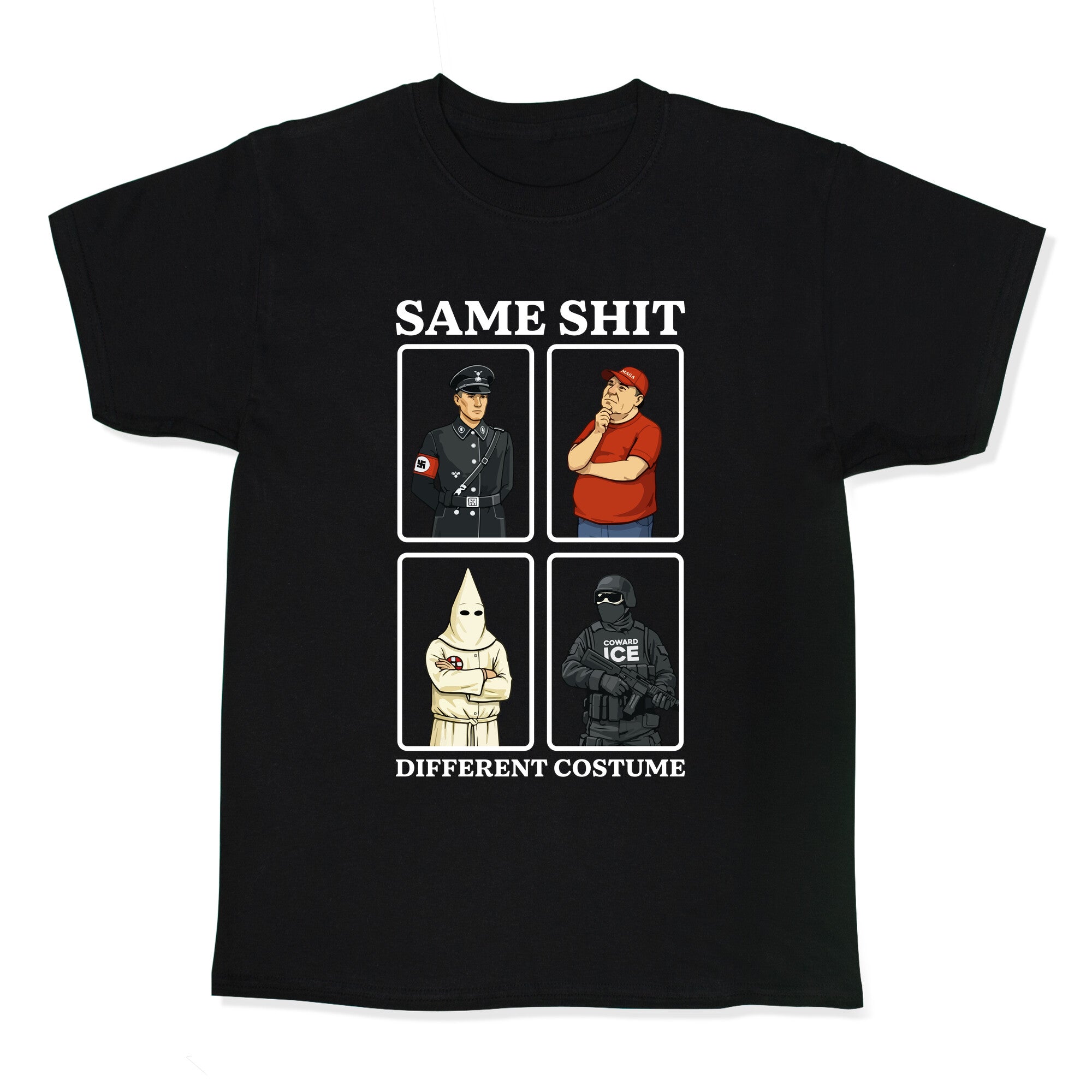 Same Shit Different Costume Kids Tee