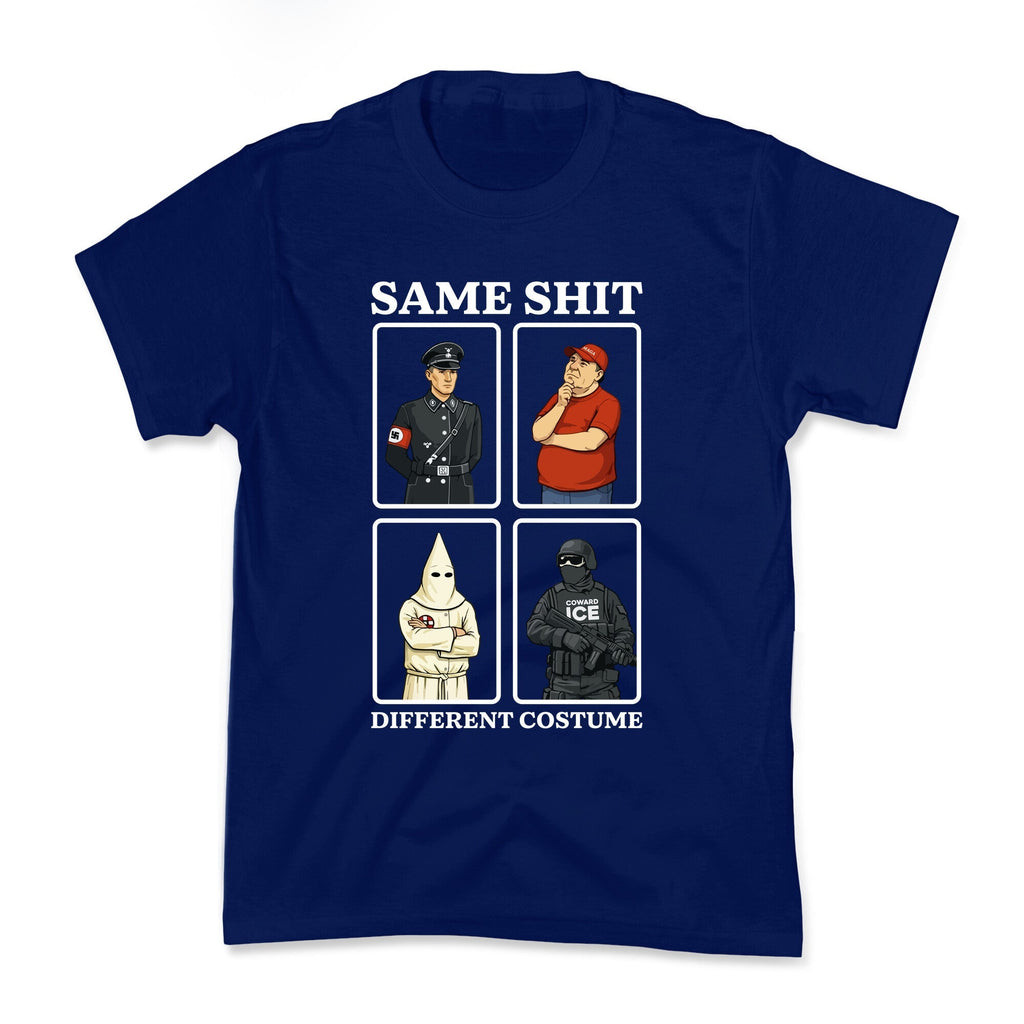 Same Shit Different Costume Kids Tee