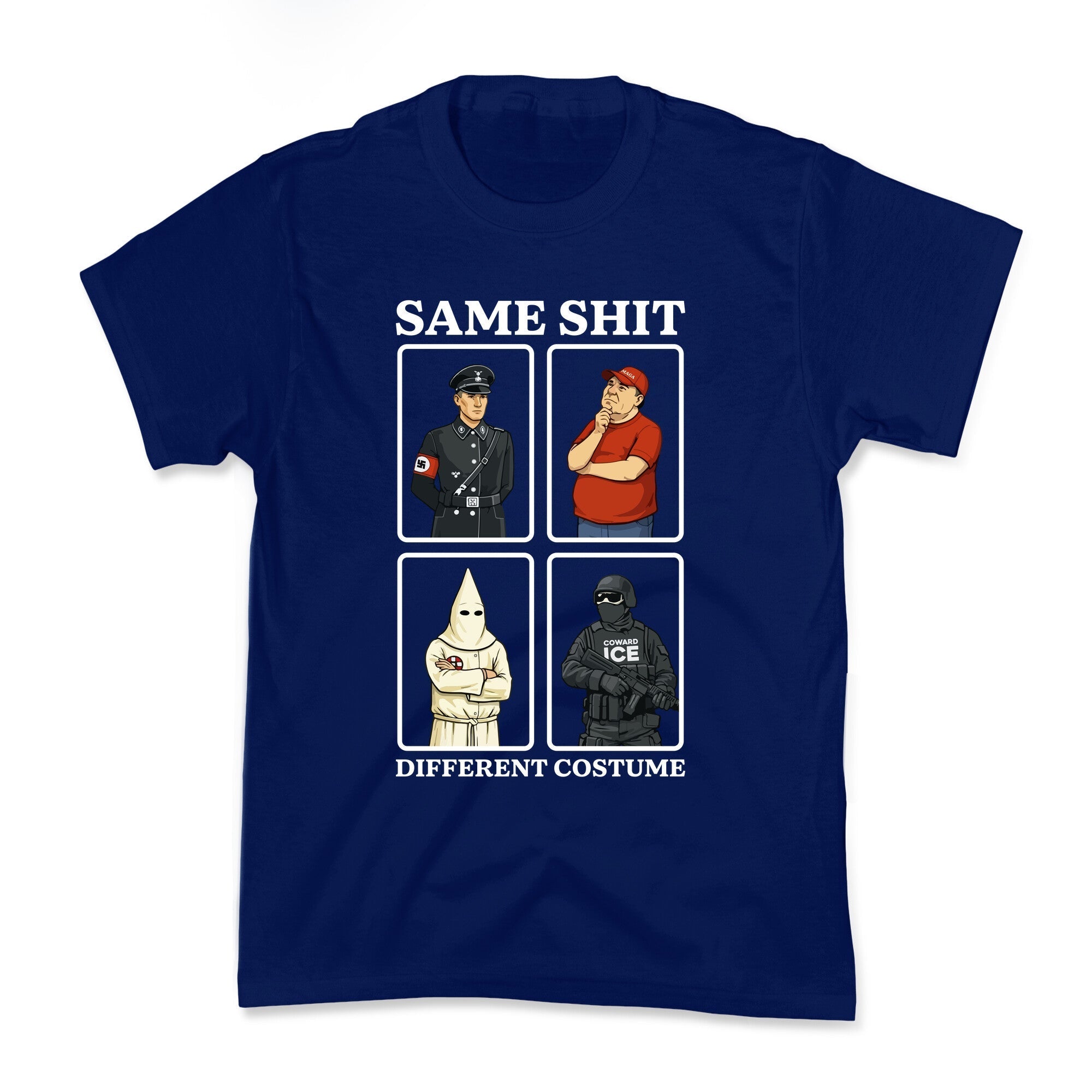 Same Shit Different Costume Kids Tee