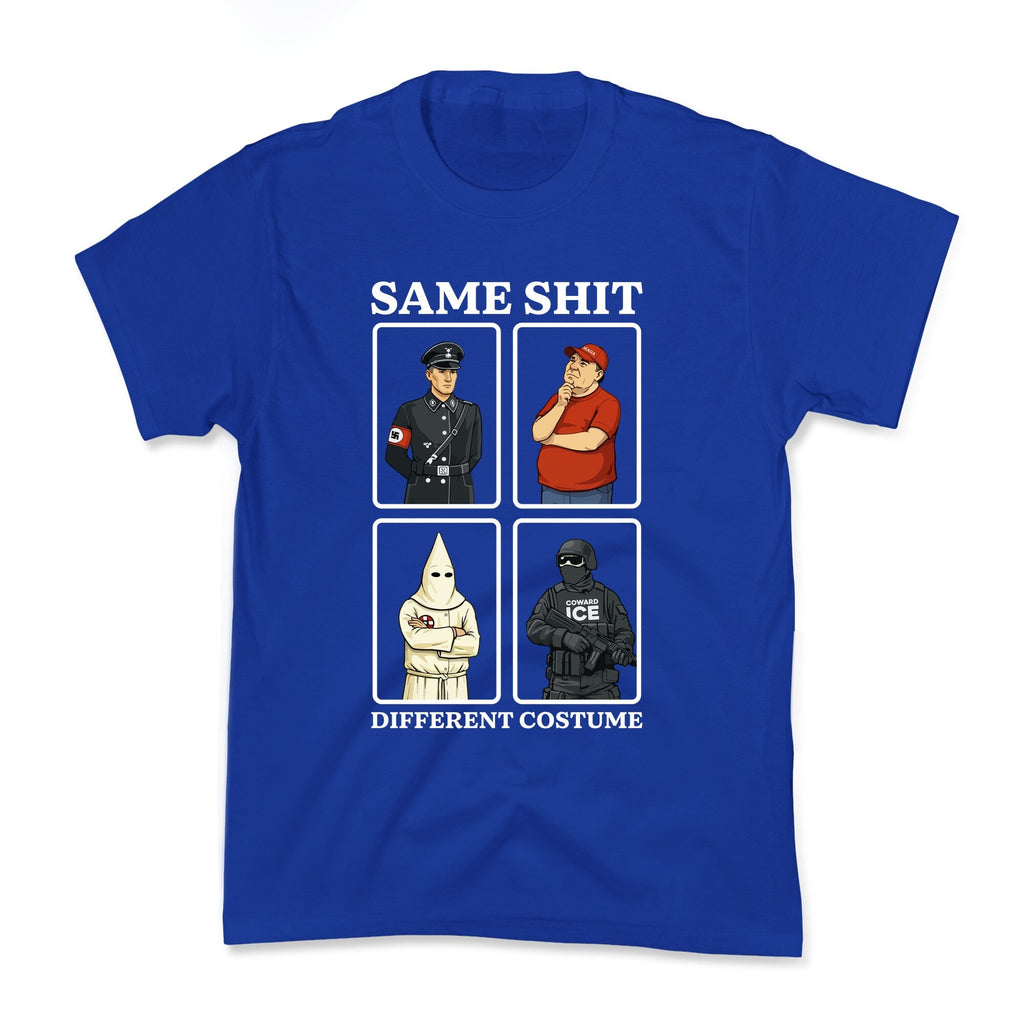 Same Shit Different Costume Kids Tee