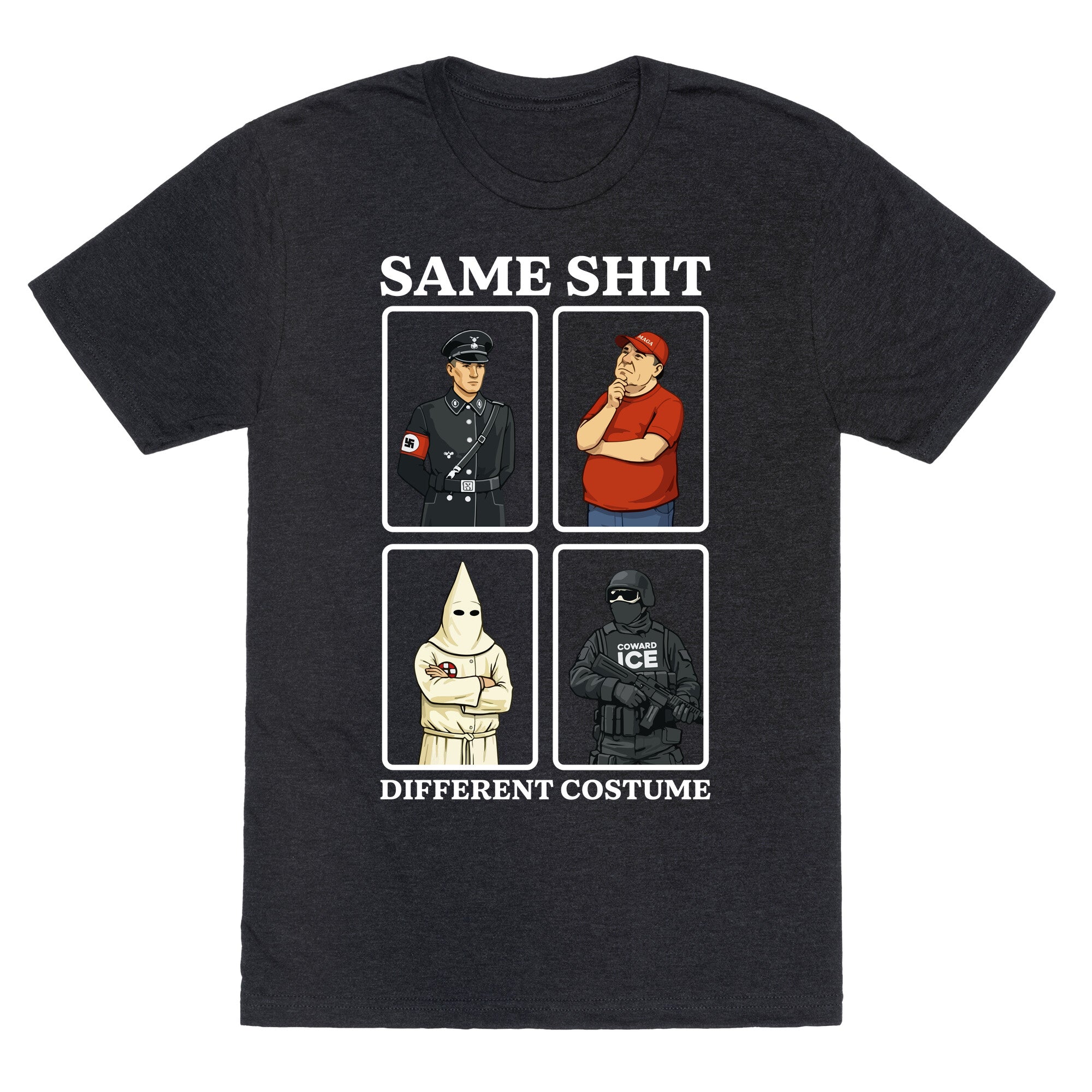 Same Shit Different Costume Unisex Triblend Tee