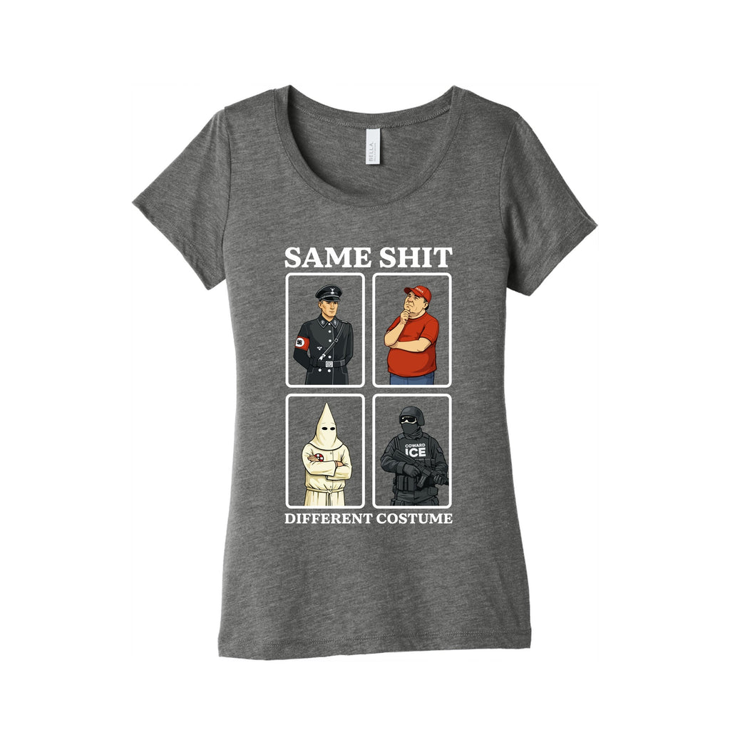 Same Shit Different Costume Womens Triblend Tee