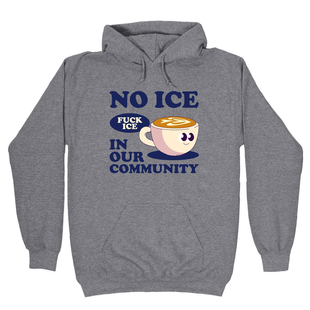 No Ice In Our Community Hoodie
