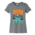 No One Is Illegal On Stolen Land Womens Cotton Tee