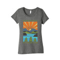 No One Is Illegal On Stolen Land Womens Triblend Tee