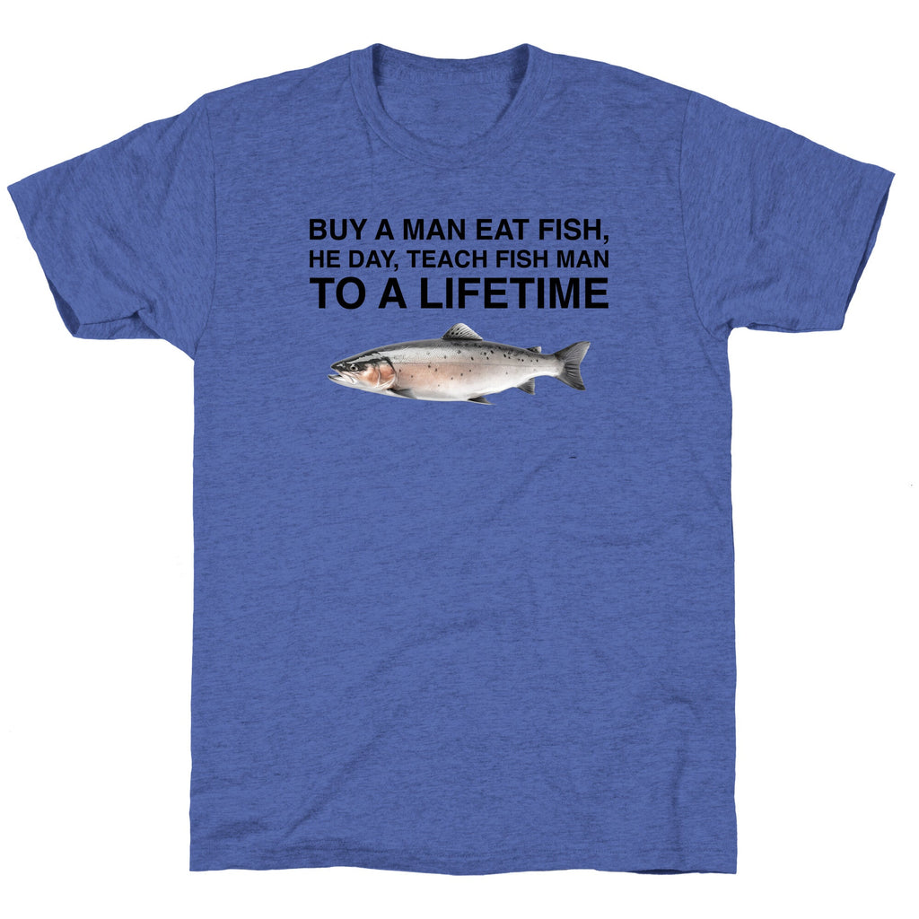 Fish Unisex Triblend Tee