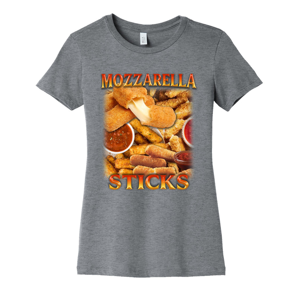 Mozzarella Sticks Womens Cotton Tee