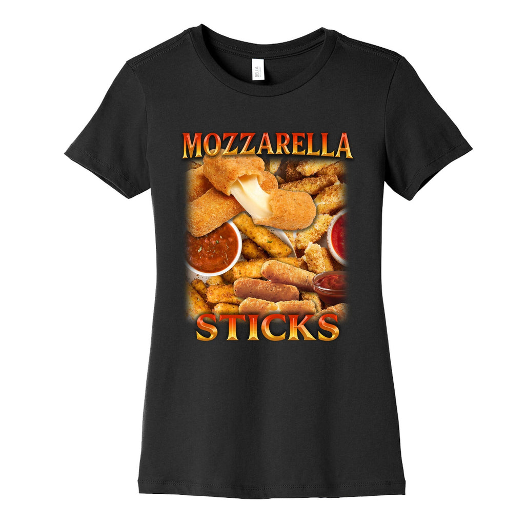 Mozzarella Sticks Womens Cotton Tee