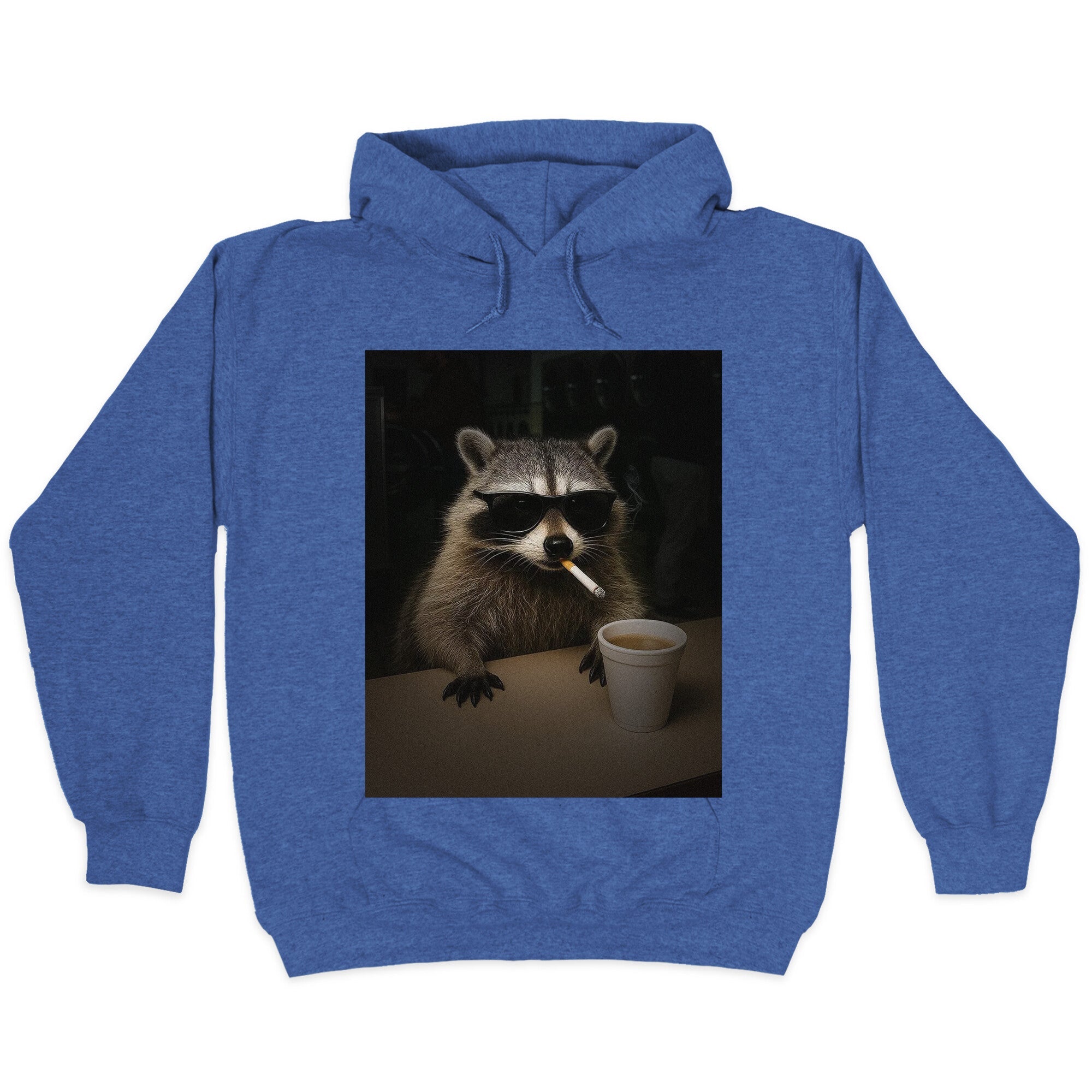 Coffee Raccoon Hoodie