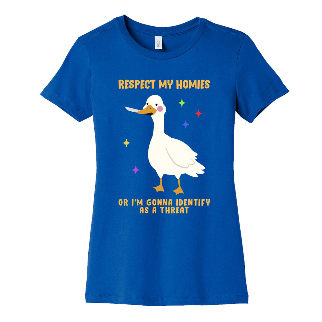 Respect My Homies Womens Cotton Tee