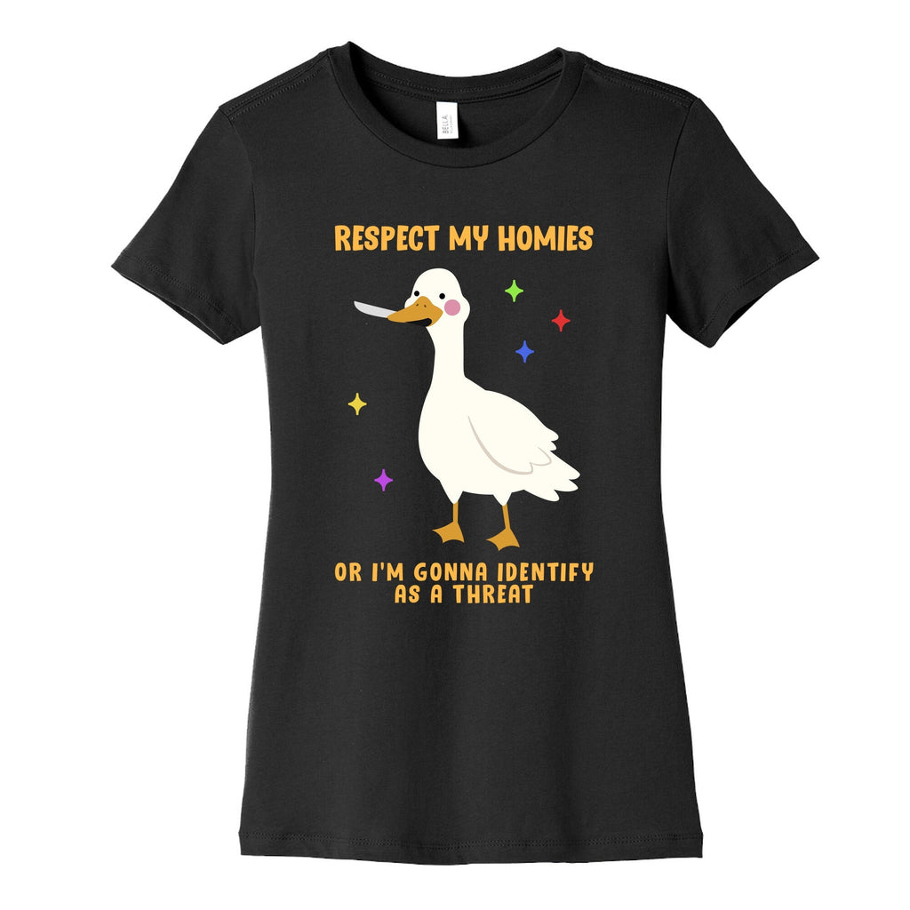 Respect My Homies Womens Cotton Tee