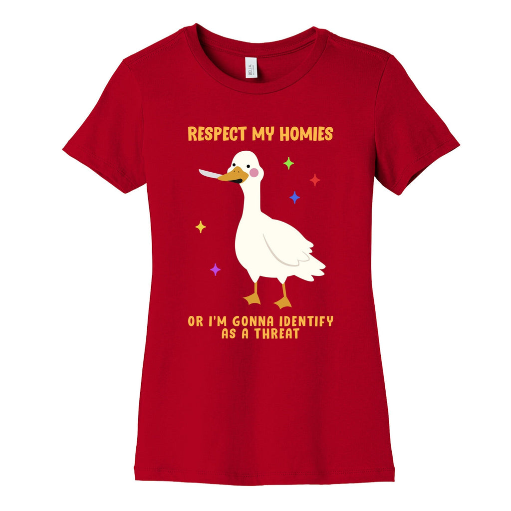 Respect My Homies Womens Cotton Tee