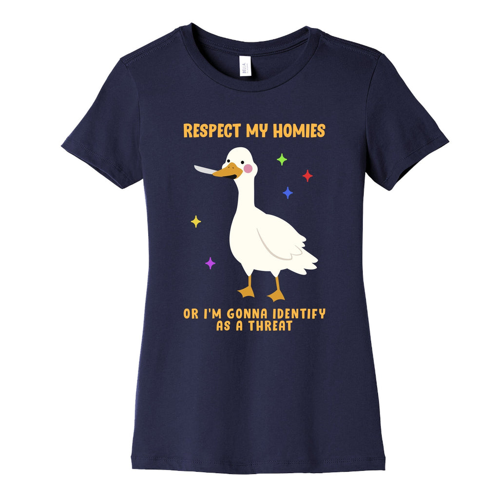 Respect My Homies Womens Cotton Tee