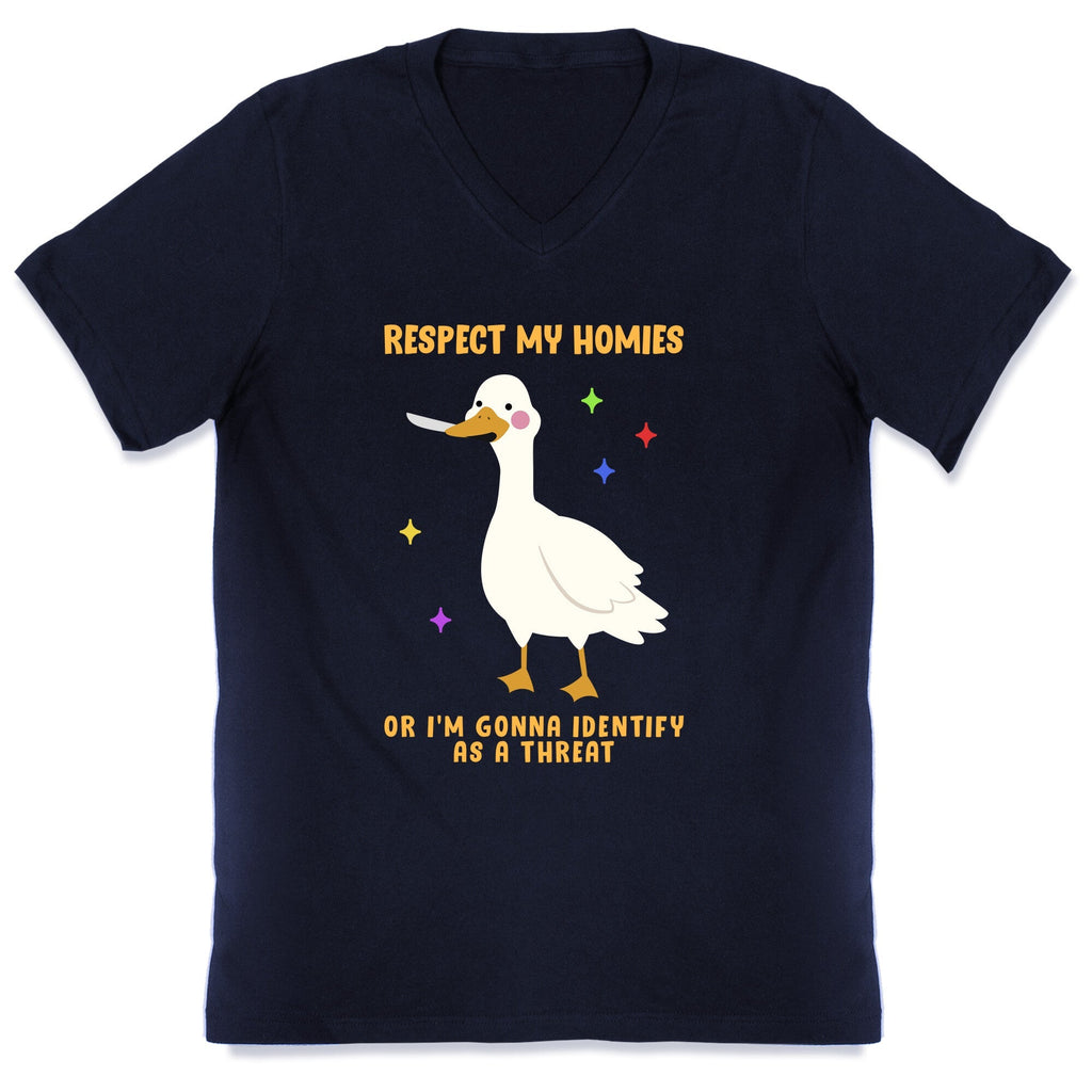 Respect My Homies V-Neck