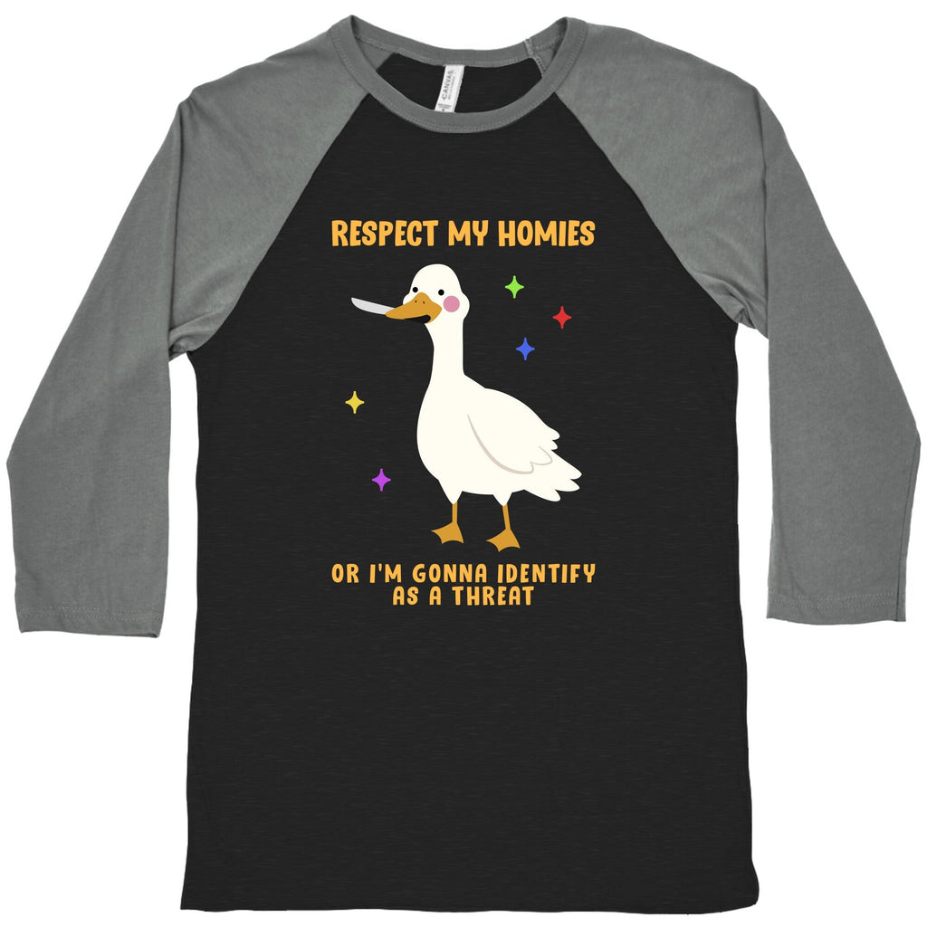 Respect My Homies Baseball Tee