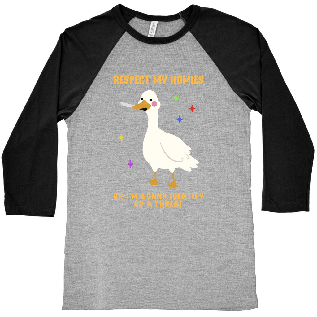 Respect My Homies Baseball Tee