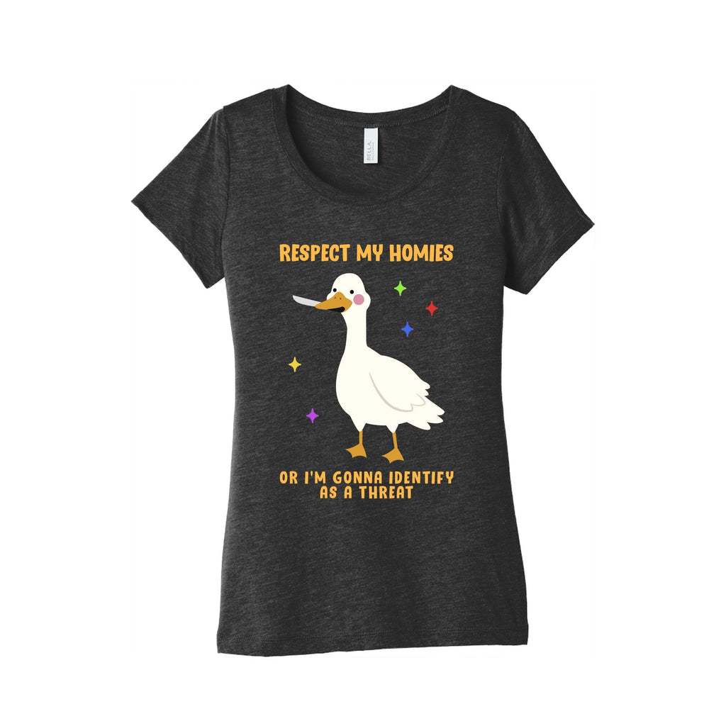 Respect My Homies Womens Triblend Tee