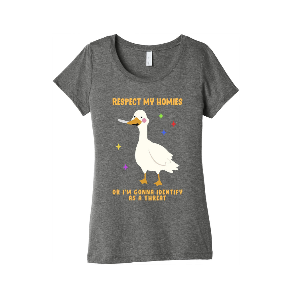 Respect My Homies Womens Triblend Tee