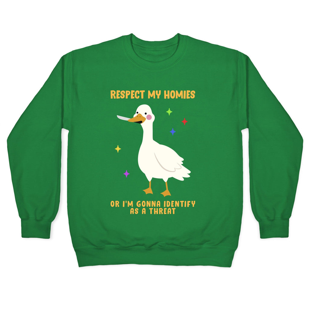 Respect My Homies Crewneck Sweatshirt