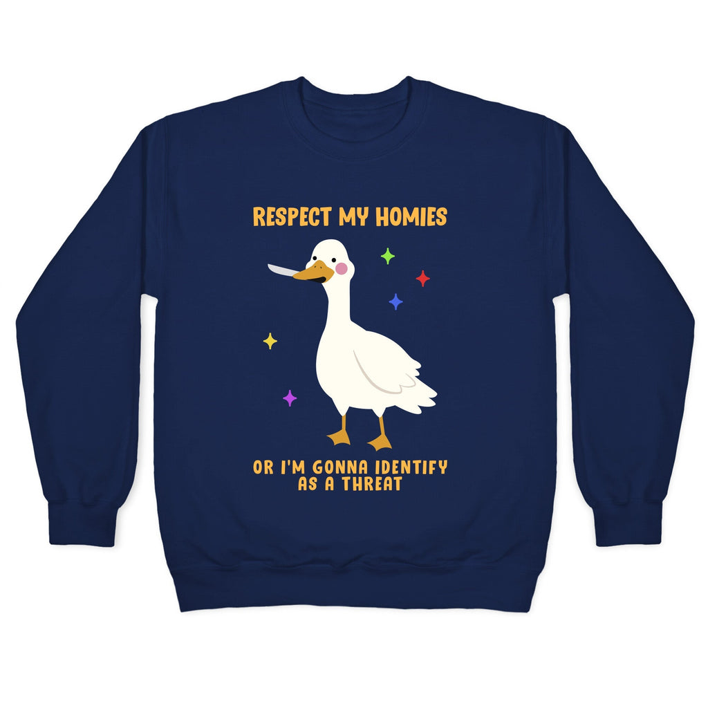 Respect My Homies Crewneck Sweatshirt