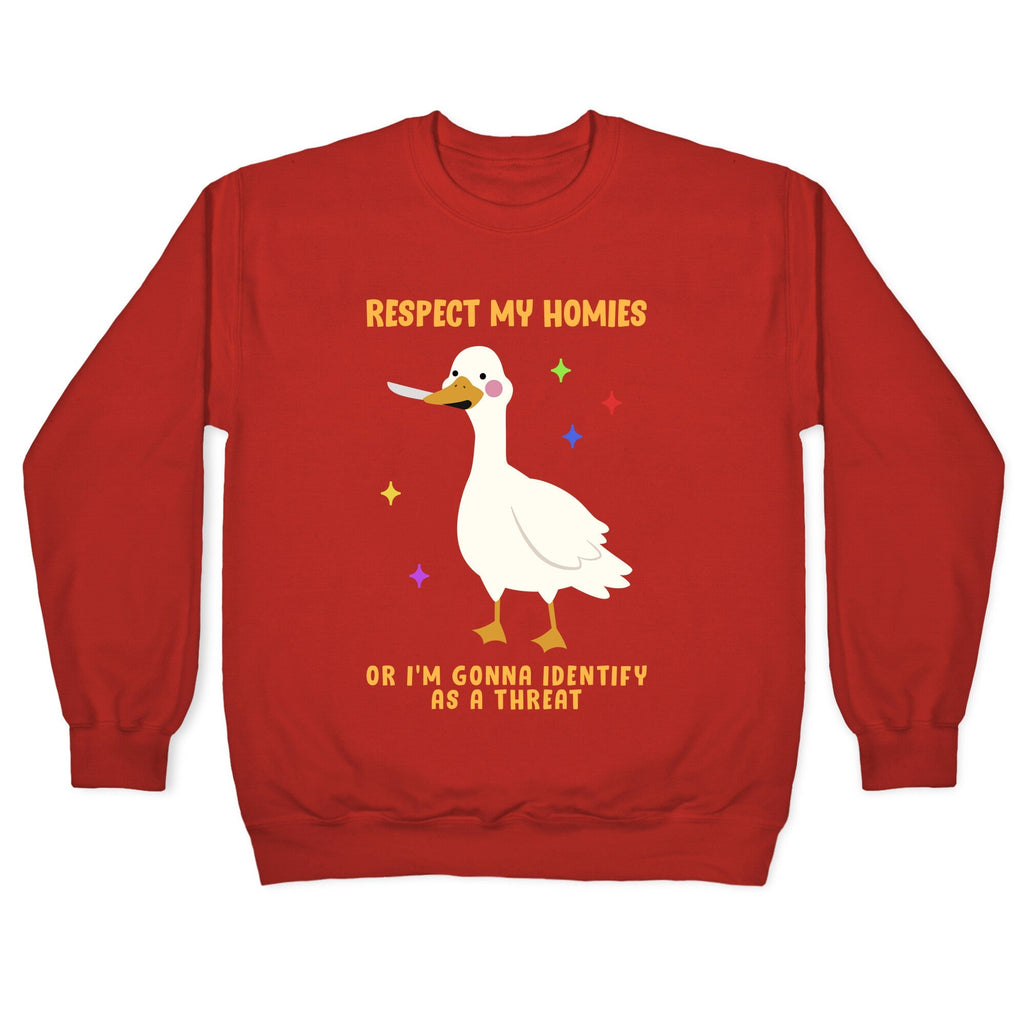 Respect My Homies Crewneck Sweatshirt