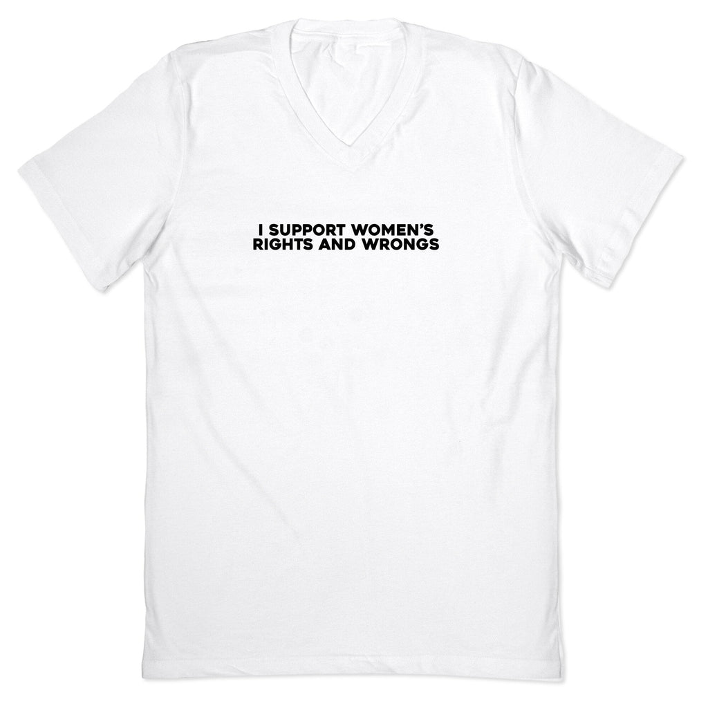 Womens Rights And Wrongs V-Neck