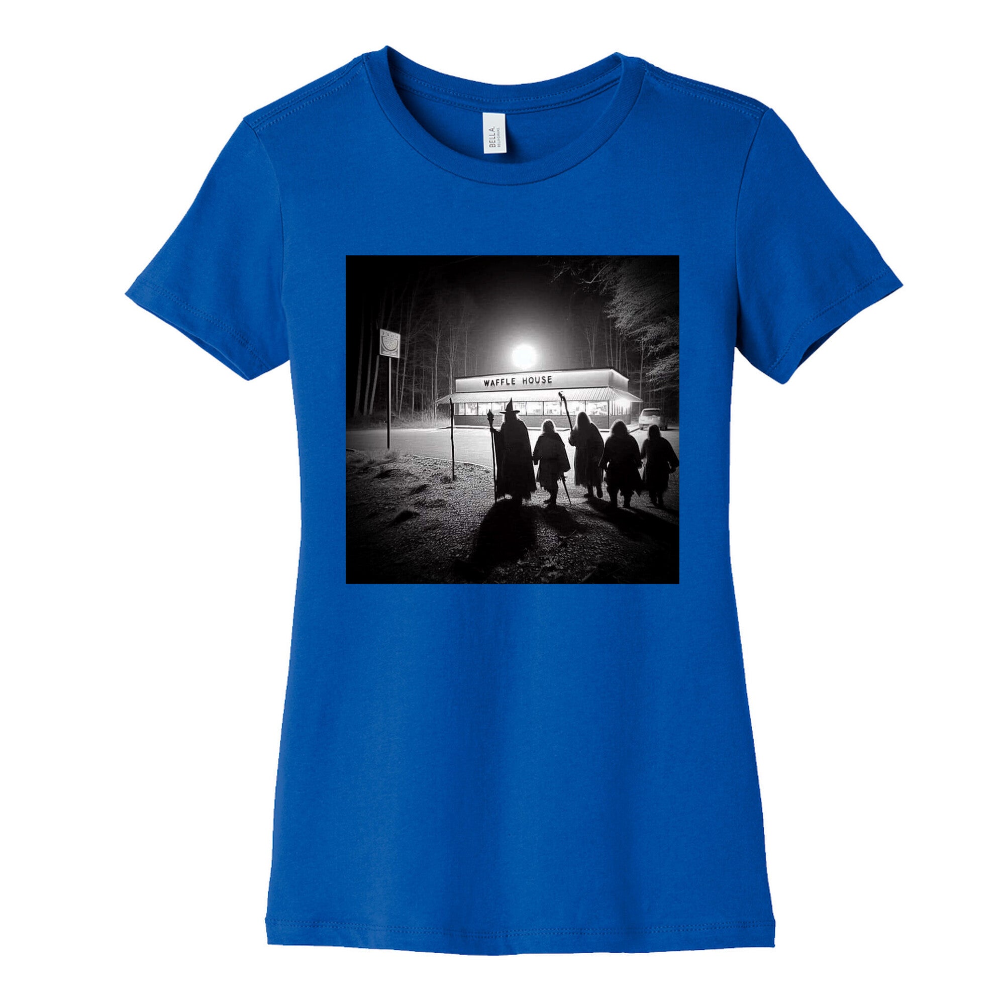 Fellowship Of The Waffle House Womens Cotton Tee