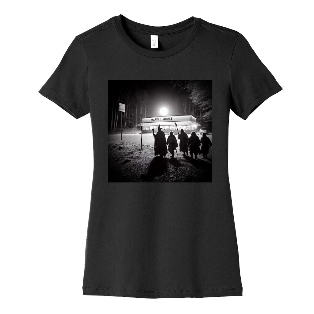 Fellowship Of The Waffle House Womens Cotton Tee