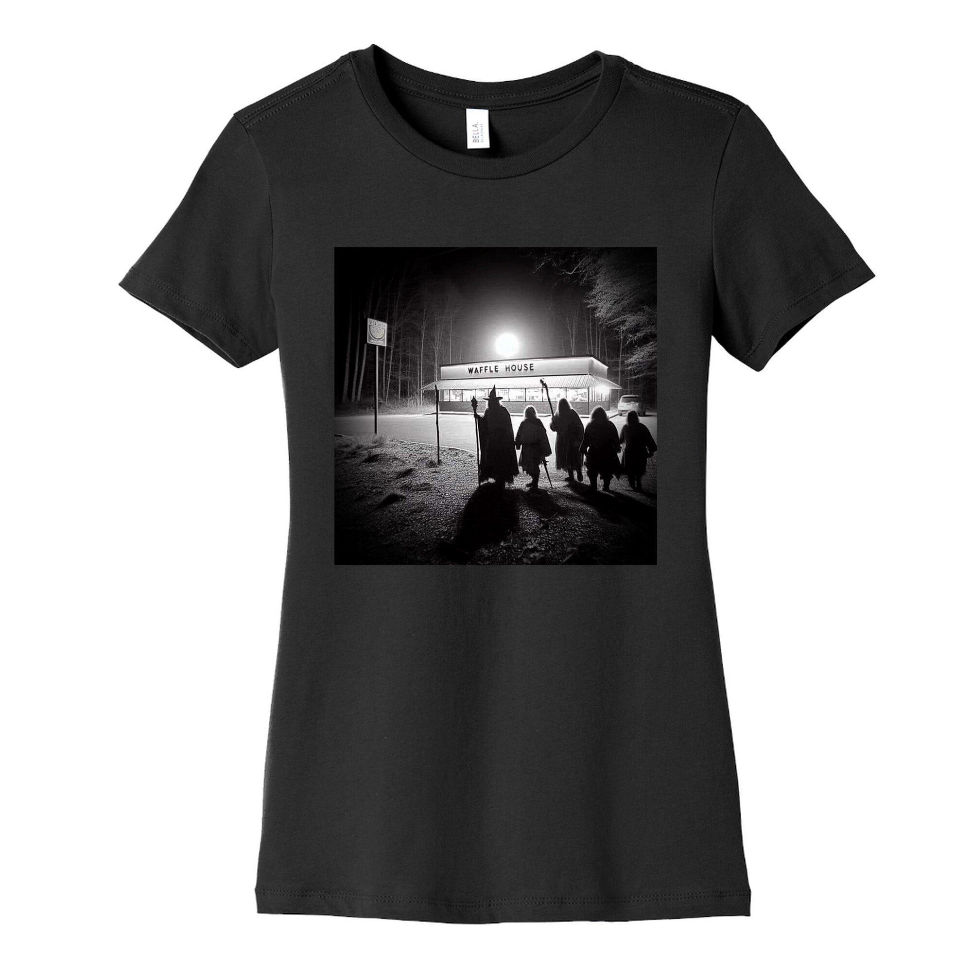 Fellowship Of The Waffle House Womens Cotton Tee