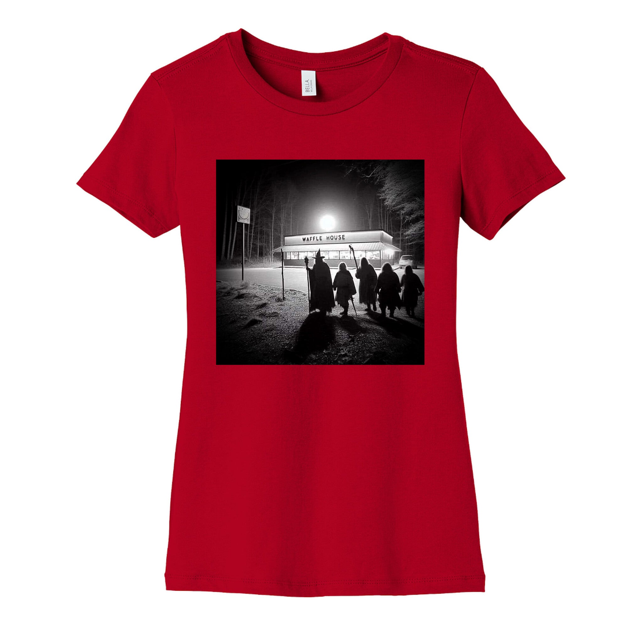 Fellowship Of The Waffle House Womens Cotton Tee